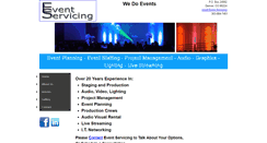 Desktop Screenshot of eventservicing.com